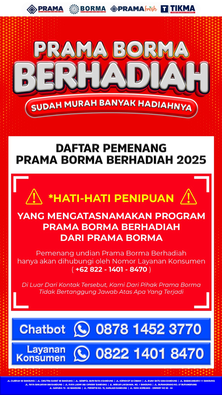 Daftar Pemenang 1