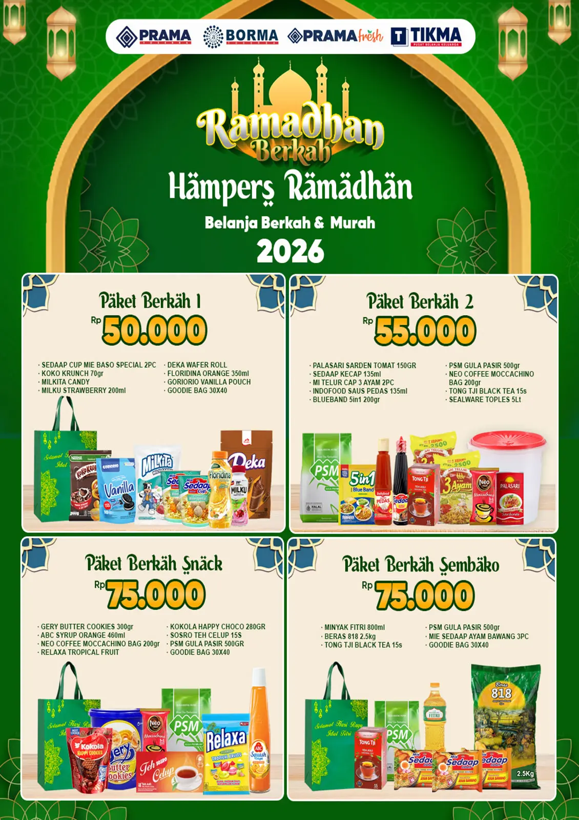 Promo Hampers Ramadhan 2026
