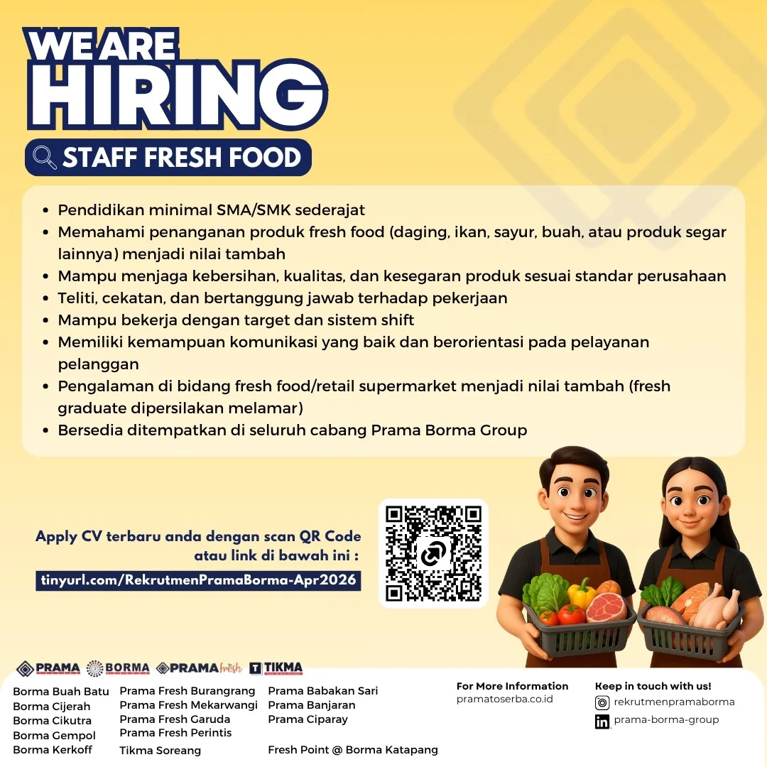 Loker Staff Fresh Food