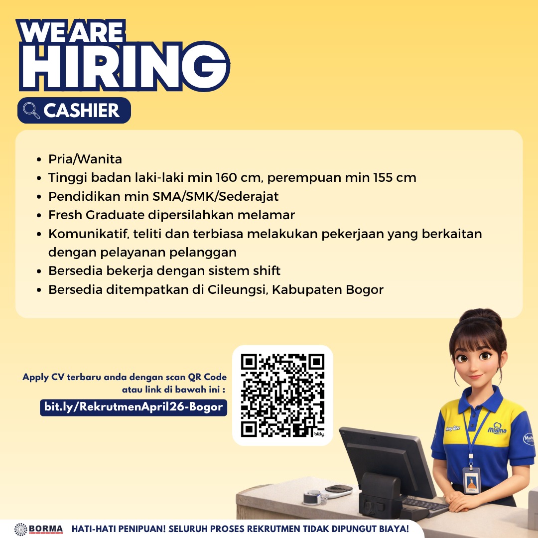 Loker Cashier
