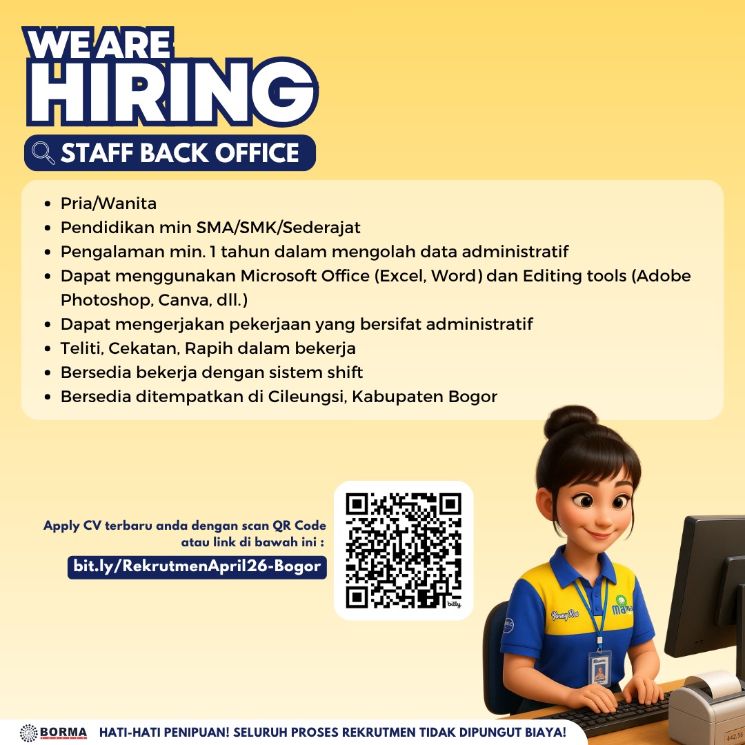 Loker Staff Back Office