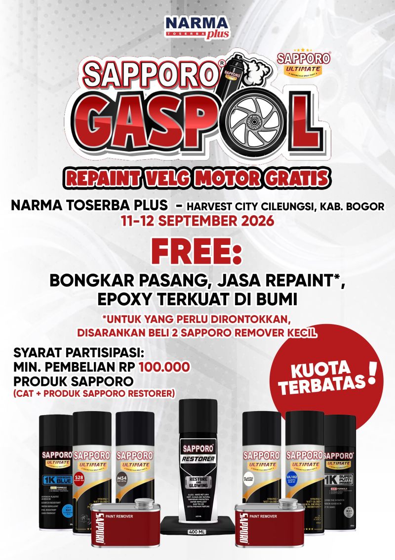 SAPPORO GASPOL X NARMA PLUS 2026